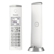 TELEFONO PANASONIC KX-TGK210W INALAMBRICO PAN LCD 1.5 BLANCO TECLADO ILUMINADO ALTAVOZ 50 NUMEROS EN [ KX-TGK210W ][ TEL-135 ]