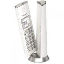 TELEFONO PANASONIC KX-TGK210W INALAMBRICO PAN LCD 1.5 BLANCO TECLADO ILUMINADO ALTAVOZ 50 NUMEROS EN [ KX-TGK210W ][ TEL-135 ]