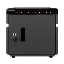 GABINETE DE CARGA,MANHATTAN,715942, DE 10 PUERTOS USB-C 10.2 180W [ 715942 ][ AC-12079 ]