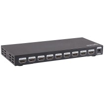 VIDEO SPLITTER,MANHATTAN,207560, HDMI 4K@30HZ, 1 IN:8 OUT [ 207560 ][ AC-6462 ]