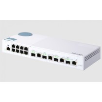 SWITCH QNAP QSW-M408-4C SWITCH ADMINISTRADO WEB DE CAPA 2 DE 10 GBE DE NIVEL BÁSICO PARA IMPLEMENTA [ QSW-M408-4C ][ NIC-4613 ]