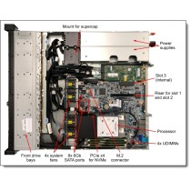 SERVIDOR LENOVO THINKSYSTEM SR250 V2 XEON E-2314 4C 2.8GHZ / RACK / RAM 16GB 3200MHZ /SIN DISCOS / R [ 7D7QA03TLA1p7d7qa03tla ][ SER-2165 ]