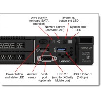 SERVIDOR LENOVO THINKSYSTEM SR250 V2 XEON E-2314 4C 2.8GHZ / RACK / RAM 16GB 3200MHZ /SIN DISCOS / R [ 7D7QA03TLA1p7d7qa03tla ][ SER-2165 ]