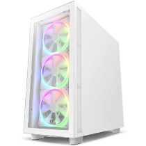 GABINETE NZXT H7 ELITE/ BLANCO/CON VENTANA/MIDI-TOWER/MINI-ITX/MICRO-ATX/RGB/GAMER [ CM-H71EW-01 ][ CS-802 ]