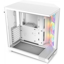 GABINETE NZXT H6 FLOW RGB/ VIDRIO TEMPLADO/BLANCO/ATX, MICRO-ATX, MINI-ITX/ MID TOWER/GAMER [ CC-H61FW-R1 ][ CS-913 ]