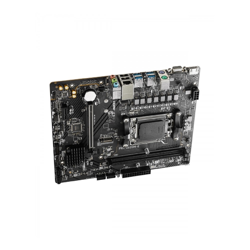 MB MSI PRO-A620 AMD S-AM5 S7000 GEN/4XDDR5 2933/DVI/HDMI/4XUSB 3.1/M.2/ MICRO ATX/GAMA MEDIA [ PRO-A620M-E ][ MB-1273 ]