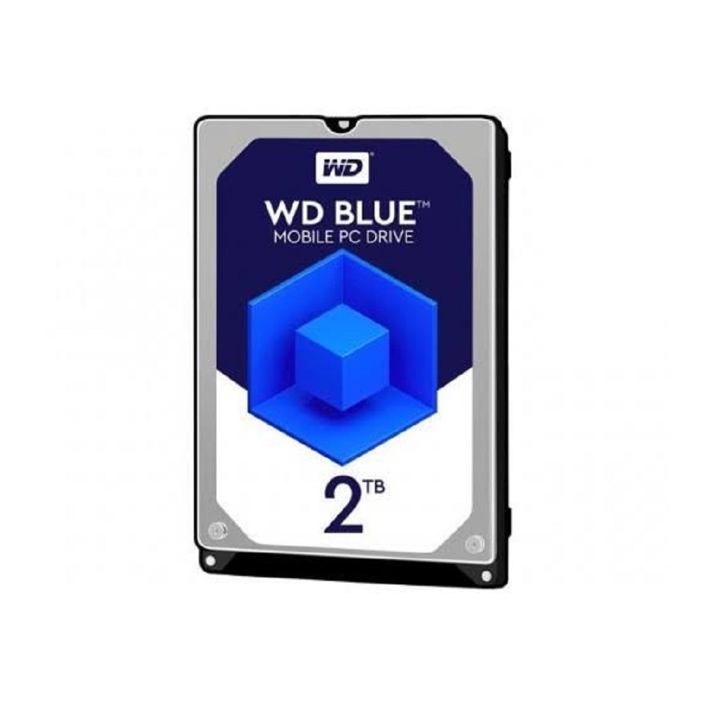 DISCO DURO INTERNO WD BLUE 2TB 2.5 PORTATIL SATA3 6GB/S 128MB 5400RPM WINDOWS WD20SPZX [ WD20SPZX ][ HD-1604 ]