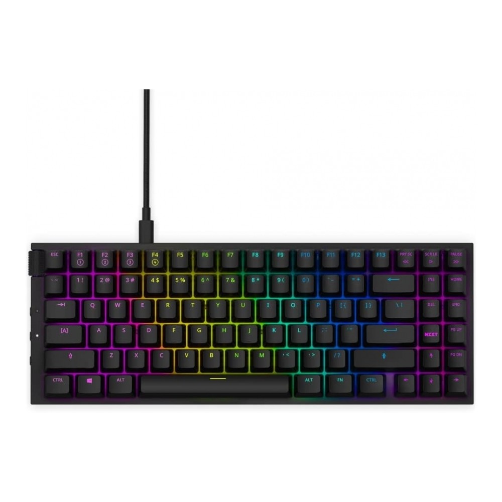 TECLADO NZXT MINI TKL/NEGRO/MECANICO/ALMBRICO/USB/INGLS/GAMER [ KB-175US-BR ][ KB-951 ]