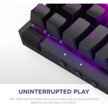 TECLADO NZXT MINI TKL/NEGRO/MECANICO/ALMBRICO/USB/INGLS/GAMER [ KB-175US-BR ][ KB-951 ]