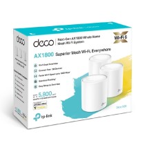 ROUTER | TP-LINK | DECO X20(3-PACK)  AX1800 | SISTEMA EN MALLA | WIFI 6 | PARA EL HOGAR DUAL-BAND 80 [ DECO-X203-PACK ][ NIC-3466 ]