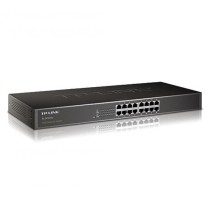 SWITCH TP-LINK TL-SF1016 16 PUERTOS RJ45 10/100 MBPS NO ADMINISTRABLE PARA RACK DE 19 PULGADAS [ TL-SF1016 ][ NIC-1509 ]