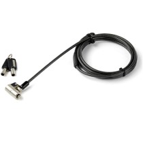 CANDADO DE SEGURIDAD UNIVERSAL 3 EN 1 - SEGURO PARA LAPTOP CON RANURA K-SLOT, NANO O WEDGE - CABLE D [ LTULOCKKEY ][ AC-10500 ]