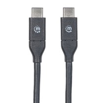 CABLE USB,MANHATTAN,354905,-C V3.1, C-C 2.0M NEGRO [ 354905 ][ CB-1323 ]