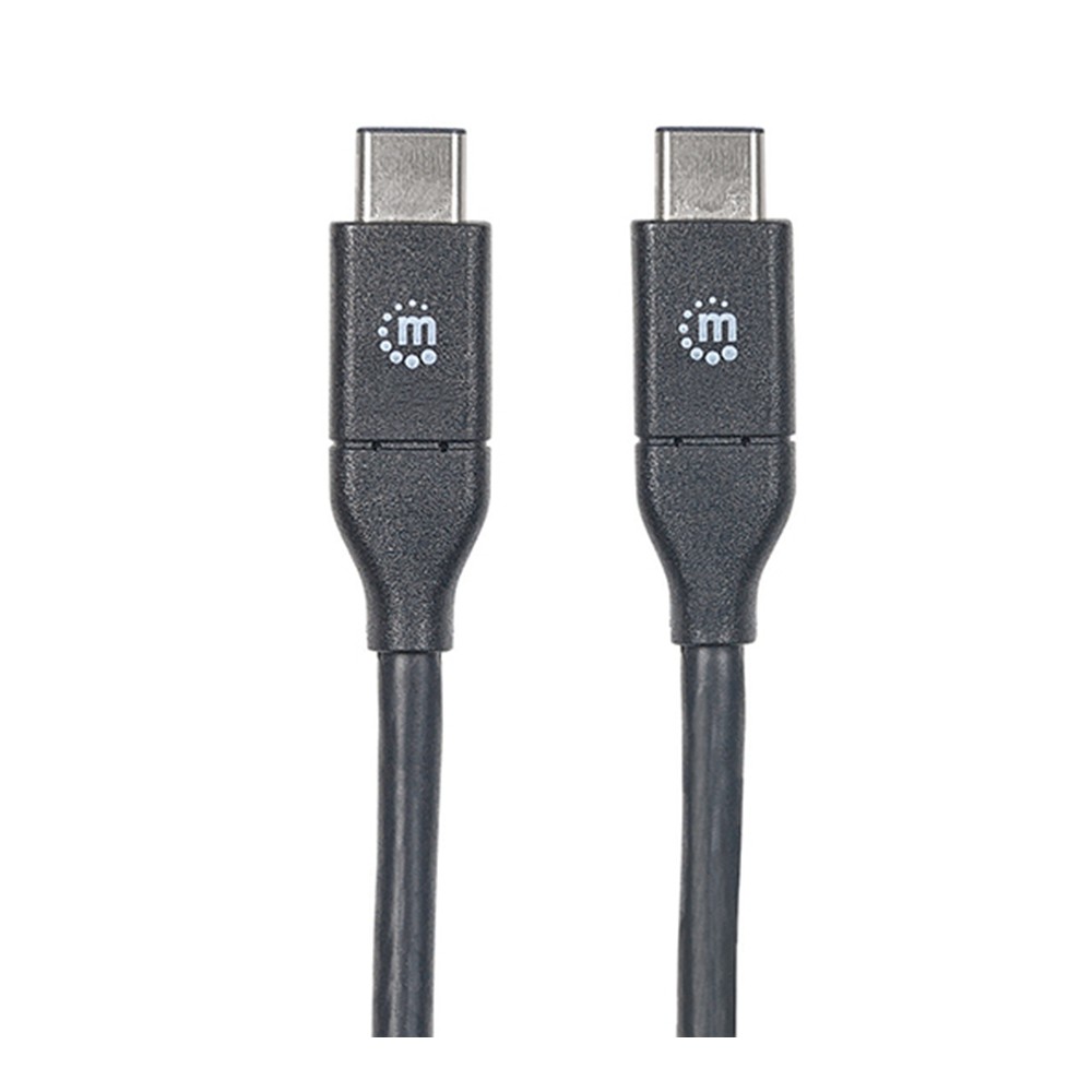 CABLE USB,MANHATTAN,354905,-C V3.1, C-C 2.0M NEGRO [ 354905 ][ CB-1323 ]