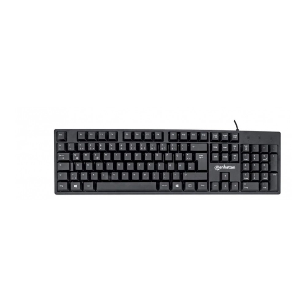 TECLADO,MANHATTAN,179324, MX USB CABLEADO [ 179324 ][ KB-1045 ]