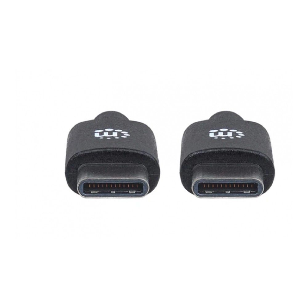 CABLE USB,MANHATTAN,354882,-C V2.0, C-C 3M NEGRO  60W, 480MB [ 354882 ][ CB-1353 ]