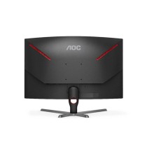 MONITOR AOC GAMER CURVO 31.5 PANEL VA / 165 HZ / T. DE R. 1 MS / AMD FREE SYNC / COLOR NEGRO Y ROJO  [ C32G3E ][ MNL-2442 ]