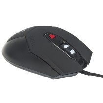 MOUSE OPTICO GAMING,MANHATTAN,176071, USB 6 BOTONES NEGRO C/LUZ [ 176071 ][ MS-1302 ]