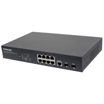 POE SWITCH ,INTELLINET,561167,WEBADMIN GB  8 PTOS 30W/PTO, 140W, 2 SFP PORTS [ 561167 ][ NIC-2637 ]