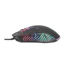 MOUSE OPTICO GAMING, MANHATTAN, 190220, 7 BOTONES, 7200 DPI, LED RGB, NEGRO [ 190220 ][ MS-1594 ]