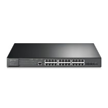 SWITCH TP-LINK TL-SG3428XMP 24 PUERTOS GIGABIT POE ADMINISTRABLE CON 4 RANURAS 10G SFP 1 RJ45 CONSOL [ SG3428XMPTL-SG3428XMP ][ NIC-3580 ]