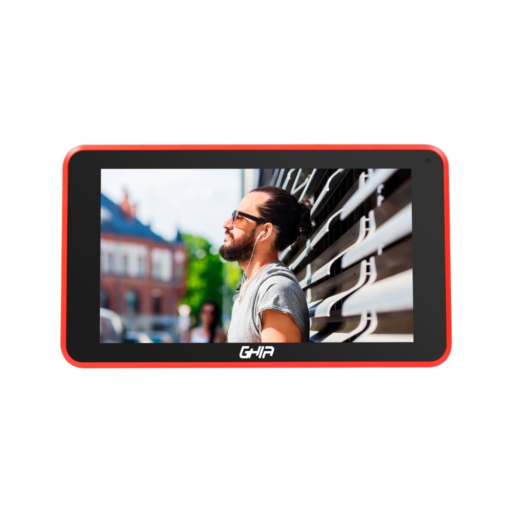 TABLET GHIA A7 WIFI/A50 QUADCORE/WIFI/BT/1GB/16GB/0.3MP2MP/2100MAH/ANDROID 9 GO EDITION/ROJA [ GTA7WFRED ][ NOTGHIA-294 ]