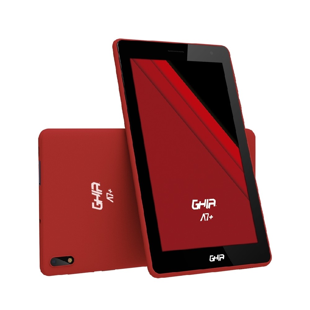 TABLET GHIA 7 A7 PLUS/A100 QUADCORE /2GB RAM/16GB /2CAM/WIFI/BLUETOOTH/2500MAH/ANDROID 10 /ROJA [ GTA7PLUSR ][ NOTGHIA-297 ]