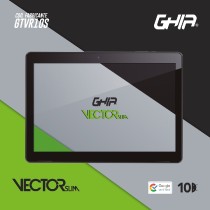 TABLET GHIA 10.1 VECTOR SLIM/A100 QUADCORE/ IPS/1GB RAM/16GB/2CAM/WIFI/BLUETOOTH/5000MAH/ANDROID 10/ [ GTVR10SB ][ NOTGHIA-299 ]