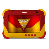 TABLET GHIA 7 KIDS/A133 QUADCORE/1GB RAM/16GB /2CAM/WIFI/BLUETOOTH/2500MAH/ANDROID 11 GO /ROJA [ GK133R ][ NOTGHIA-327 ]