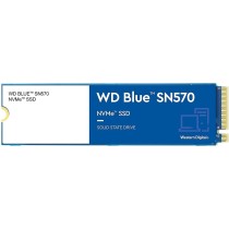 UNIDAD DE ESTADO SOLIDO SSD INTERNO WD BLUE SN570 250GB M.2 2280 NVME PCIE GEN3 X4 LECT.3300MBS ESCR [ WDS250G3B0CWDS250G3B0C-00BNN0 ][ HD-2606 ]