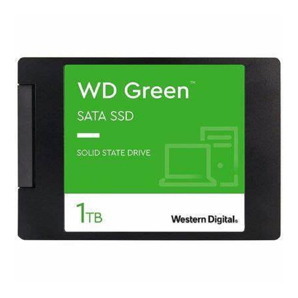 UNIDAD DE ESTADO SOLIDO SSD INTERNO WD GREEN 1TB 2.5 SATA3 6GB/S LECT.545MBS 7MM LAPTOP MINIPC WDS10 [ WDS100T3G0AWDS100T3G0A-00BJG0 ][ HD-2631 ]