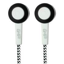 AUDIFONOS ALAMBRICOS GHIA COMET COLOR BLANCO 3.5MM 1.2 METROS DE CABLE 3MW DE POTENCIA CON MANOS LIB [ GAC-043 ][ SPK-1418 ]