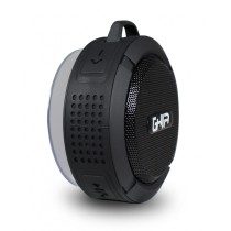 BOCINA BLUETOOTH STORM WATERPROOF GHIA NEGRA 3W RMS RADIO FM MICRO SD CARD [ GAC-063 ][ SPK-1447 ]