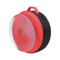 BOCINA BLUETOOTH STORM WATERPROOF GHIA ROJA 3W RMS RADIO FM MICRO SD CARD [ GAC-064 ][ SPK-1449 ]