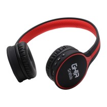 AUDIFONOS DIADEMA BLUETOOTH GHIA N1 HIFI SOUND NEGRO/ROJO 10M ALCANCE BT 4.2 BATERIA 300MAH [ GAC-104 ][ SPK-1546 ]