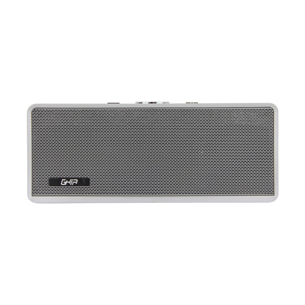 BOCINA BLUETOOTH BX500G GHIA GRIS / 5W X2 / TWS //AUX / RADIO FM/ MICRO SD CARD/USB [ BX500G ][ SPK-1648 ]