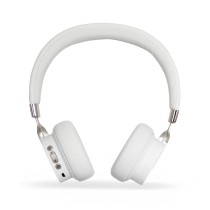 AUDIFONOS DIADEMA BLUETOOTH GHIA N3 SONIDO HIFI/ COLOR BLANCO / 10M ALCANCE/ BT 5.0/ AUX / TF CARD/  [ GAC-160B ][ SPK-1763 ]