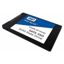 UNIDAD DE ESTADO SOLIDO SSD INTERNO WD BLUE 250GB 2.5 SATA3 6GB/S LECT.560MBS ESCRIT.525MBS 7MM LAPT [ WDS250G3B0AWDS250G3B0A-00AXR0 ][ HD-2697 ]