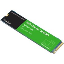 UNIDAD DE ESTADO SOLIDO SSD INTERNO WD GREEN SN350 250GB M.2 2280 NVME PCIE GEN3 LECT.2400MBS ESCRIT [ WDS250G2G0CWDS250G2G0C-00CDH0 ][ HD-2881 ]