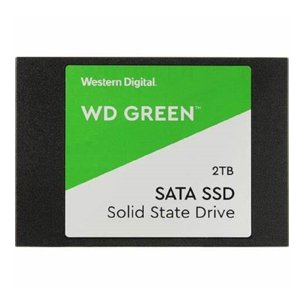 UNIDAD DE ESTADO SOLIDO SSD INTERNO WD GREEN 2TB 2.5 SATA3 6GB/S LECT.545MBS 7MM LAPTOP MINI PC WDS2 [ WDS200T2G0AWDS200T2G0A-00CMW0 ][ HD-2451 ]