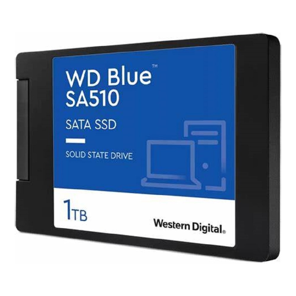 UNIDAD DE ESTADO SOLIDO SSD INTERNO WD BLUE 1TB 2.5 SATA3 6GB/S LECT.560MBS ESCRIT.530MBS 7MM LAPTOP [ WDS100T3B0AWDS100T3B0A-00AXR0 ][ HD-2699 ]