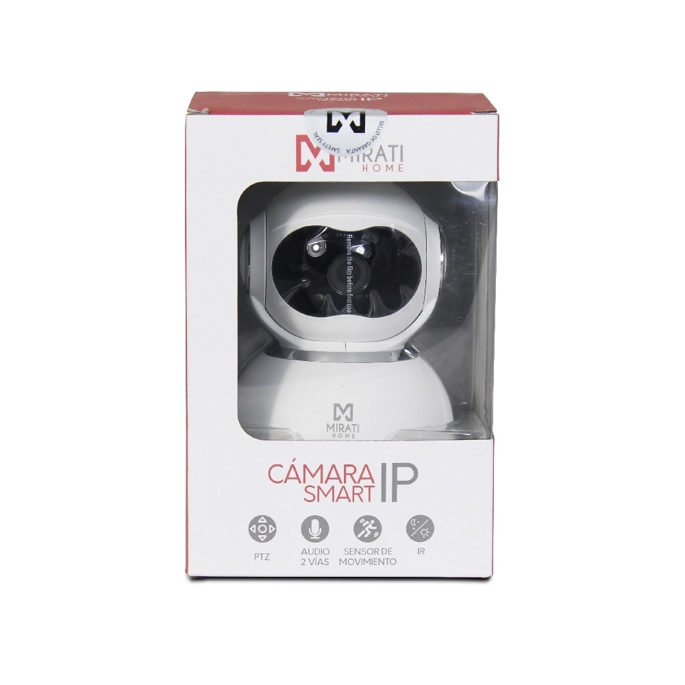 CAMARA MIRATI IP 2MP/ WIFI / PTZ / LENTE 3.6MM / P2P / SMART HOME [ MCIP1 ][ CV-1192 ]