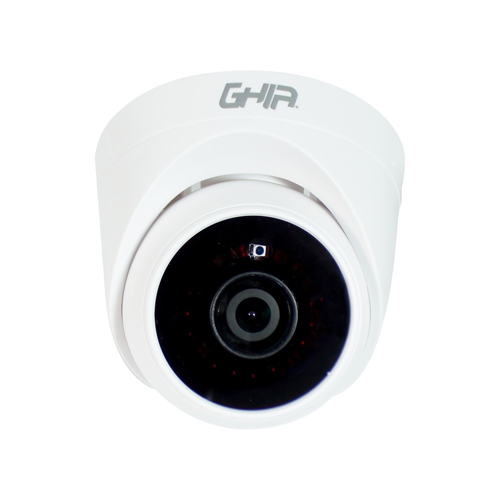 CAMARA GHIA TIPO DOMO 1080P 4 EN 1 AHD/TVI/CVI/CVBS/ 2MP/LENTE DE 3.6MM/ IR 25MTS USO INTERIOR [ GCV-007 ][ CV-1212 ]