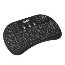 MINI TECLADO INALAMBRICO GHIA CON TOUCH PAD PARA SMART TV, TV SMART BOX Y PC [ GCR-002 ][ KB-776 ]