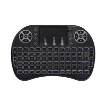 MINI TECLADO INALAMBRICO GHIA CON TOUCH PAD PARA SMART TV, TV SMART BOX Y PC [ GCR-002 ][ KB-776 ]