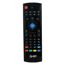 MINI TECLADO INALAMBRICO COMPACTO GHIA CON AIR MOUSE Y CONTROL REMOTO IR PARA SMART TV Y TV BOX [ GCR-003 ][ KB-777 ]