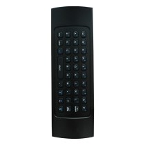 MINI TECLADO INALAMBRICO COMPACTO GHIA CON AIR MOUSE Y CONTROL REMOTO IR PARA SMART TV Y TV BOX [ GCR-003 ][ KB-777 ]