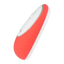 MOUSE ERGONOMICO DE MEMORY FOAM GHIA ROJO/BLANCO / INALAMBRICO/1000 DPI [ GT100RB ][ MS-1243 ]