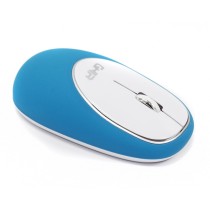 MOUSE ERGONOMICO DE MEMORY FOAM GHIA AZUL/BLANCO /INALAMBRICO/ 1000 DPI [ GT100AB ][ MS-1246 ]