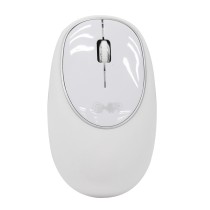 MOUSE ERGONOMICO DE MEMORY FOAM GHIA BLANCO/BLANCO /INALAMBRICO/ 1000 DPI [ GT100BB ][ MS-1248 ]